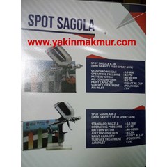 spray gun - dico spit spot sagola k3b - r2 termurah