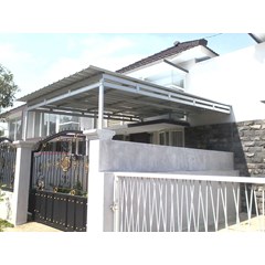 kanopi besi rangka galvalum & besi holo