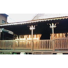 rumah joglo jawa gladak ukuran 8mx10m