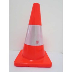 traffic cone rubber 45 cm