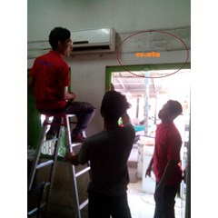 service ac merk polytron sidoarjo