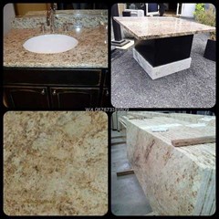 meja granit kuning ex india meja dapur batu granit wastafel kitchen