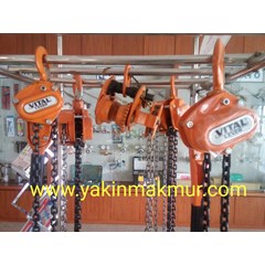 chain block lever block plain trolley gear trolley merk vital termurah