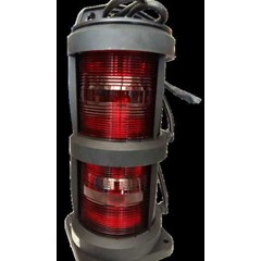 lampu navigasi,  double deck port light red rrc