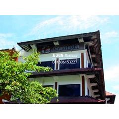 billboard hurut timbul - gramedia duta plaza bali