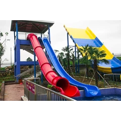 wahana prosotan waterboom jump slide