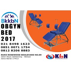 obgyn bed bkkbn 2017
