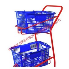 troli belanja dan keranjang margo