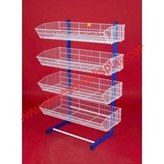rak display fresno tanpa sekat