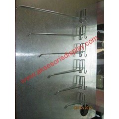 hook hanger single ram chrome
