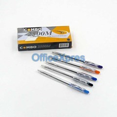pulpen / ballpoint / pen plastik combo 2500m