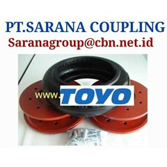 pt sarana teknik rubber tyre coupling type rf rfh toyo