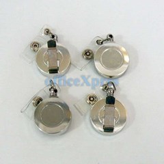 gantungan id card yoyo silver combo