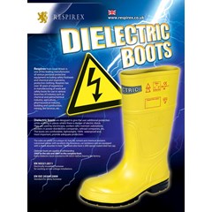 - electric boots, sepatu tahan listrik 10kv, 20kv, 30 kv respirex