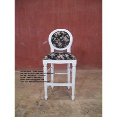 jepara furniture , mebel indonesia , flower bar chair / dfric-fbc