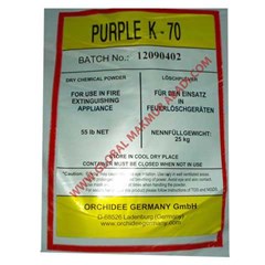 orchidee purple k-70 dry chemical powder
