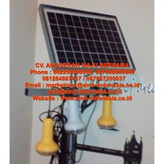 lampu solar panel led qinsun sld70 solar cell home system