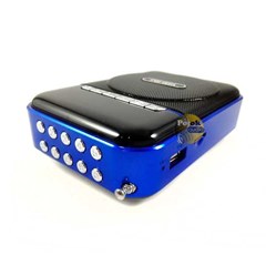 speaker pinggang yamada dmq 8000  - biru 