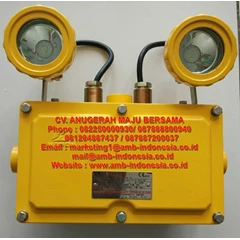 lampu emergency ex proof warom baj52-20 double head jakarta
