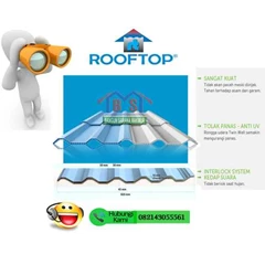 081231111660 || jual rooftop dingin warna putih dan biru doft