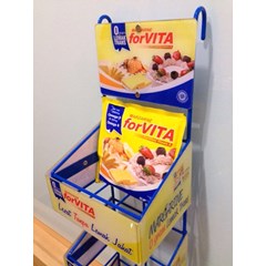 wire cut rack - rak kawat - display supermarket