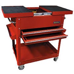 tool box 2 draw trolley krisbow - kw01-02686