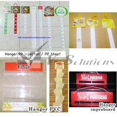 plastik clip strip hanger