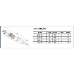 dupas tdi impulse straigth squaredrive