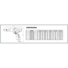 dupas tdi series impulse pistol bit type
