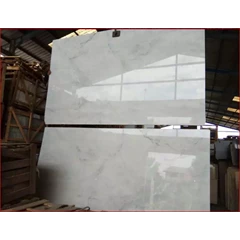 marmer aurora white batu marmer putih import-slab