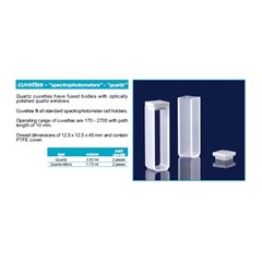 kuvet - cuvette quartz