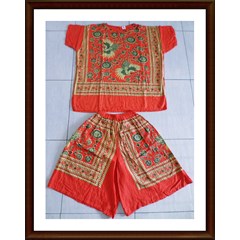 baju setelan gogo burung