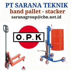 pt sarana teknik opk hand pallet - stacker pt sarana teknik manual & scale