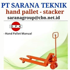 opk hand pallet - stacker pt sarana teknik manual & scale berkualitas