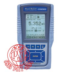 conductivity meter cyberscan cond 600 eutech instruments