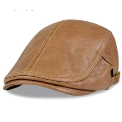 topi kulit domba super asli (kode e)