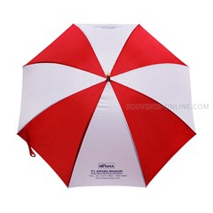 payung promosi golf merah putih