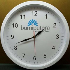 jam dinding ring putih bumi putra 31 cm 