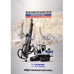 mesin bor hydraulic crawler drill furukawa, hcr1500, hcr1200, hcr910