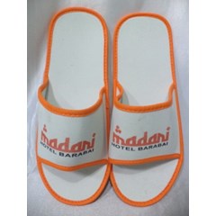 sandal hotel madani barabai putih list orange 4mm