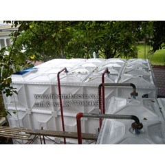 tandon air kotak | industri fiberglass | tangki air kotak