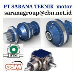stm worm gear gearmotor gear reducer pt sarana teknik