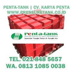 tangki panel tank kotak fiberglass frp harga jual 