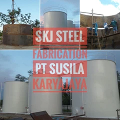 pembuatan tangki storage