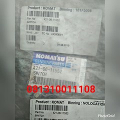 421-06-11552 swicth komatsu hd pc