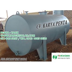 tangki solar 10000 liter - tangki minyak 10000 liter genset 