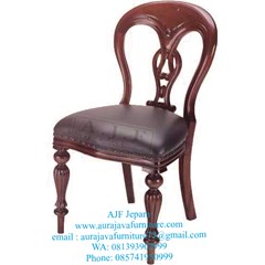 kursi klasik | kursi finishing natural | jepara furniture