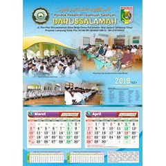 kalender 2019, ukuran 38 x 54 cm cocok atribut caleg partai
