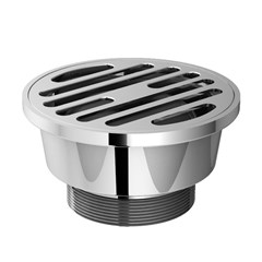  air brass floor strainer - pembuangan air lantai sa chr 02