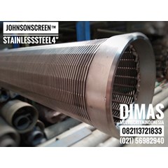 pipa saringan sumur bor johnson screen 4inch stainless steel